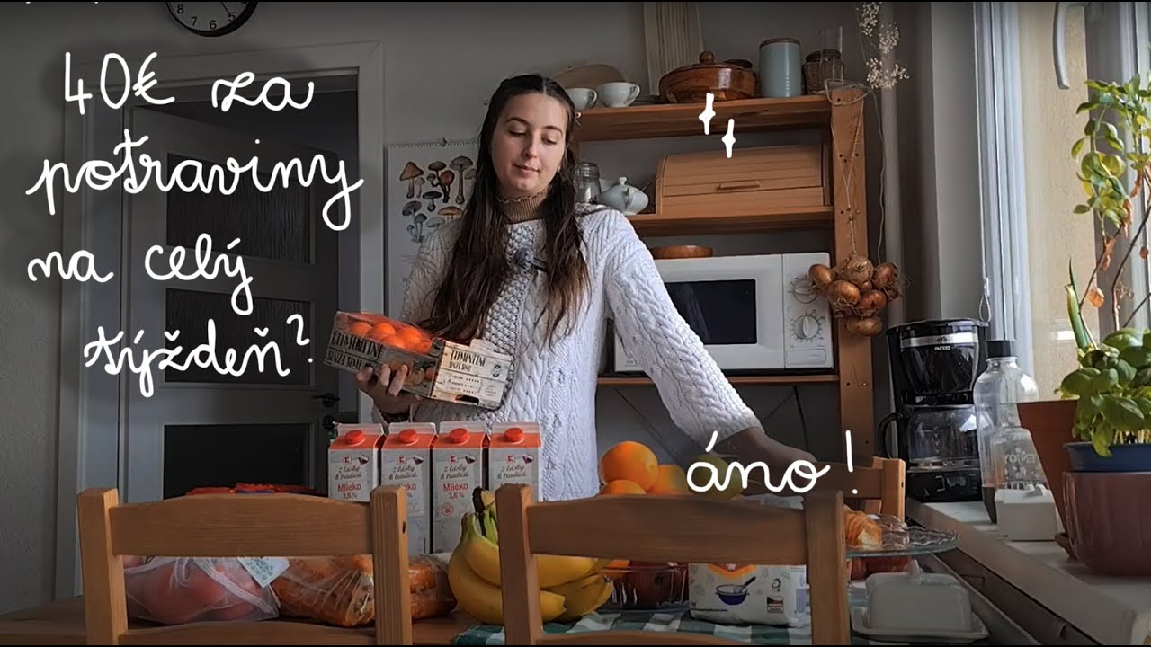 Môj týždenný nákup