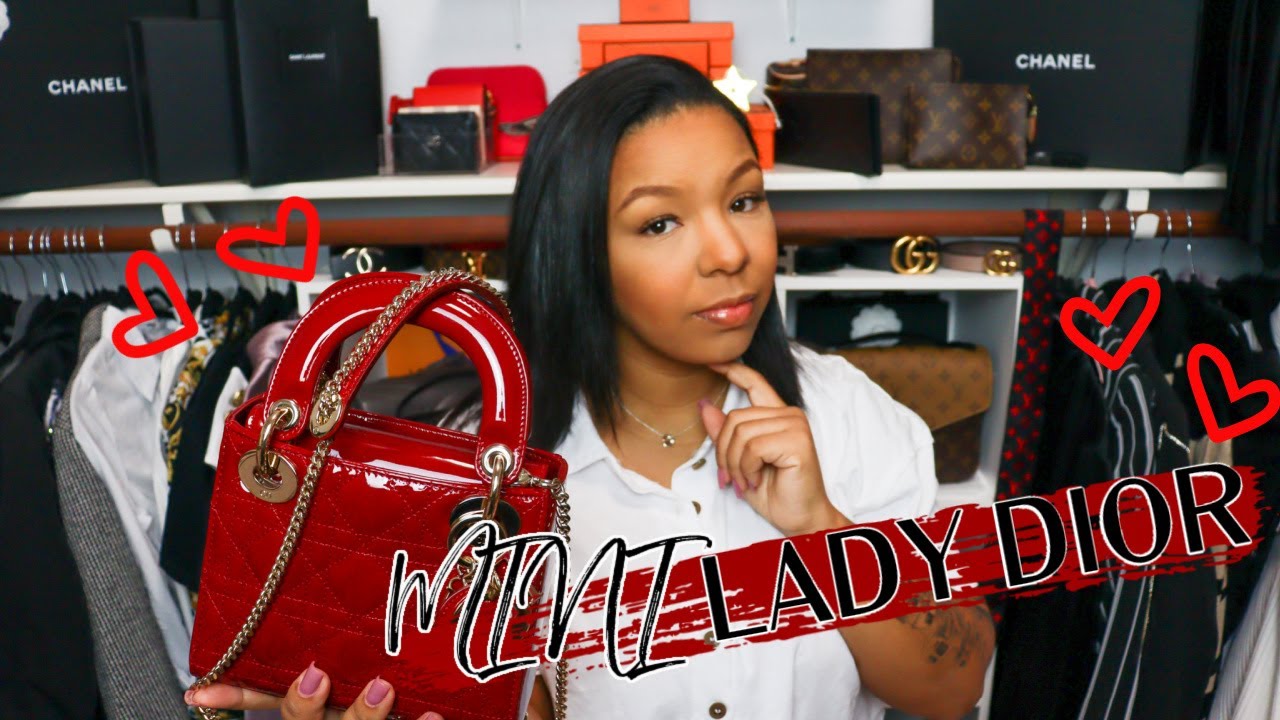 MINI LADY DIOR BAG REVIEW | WHAT REALLY FITS | WORTH IT???
