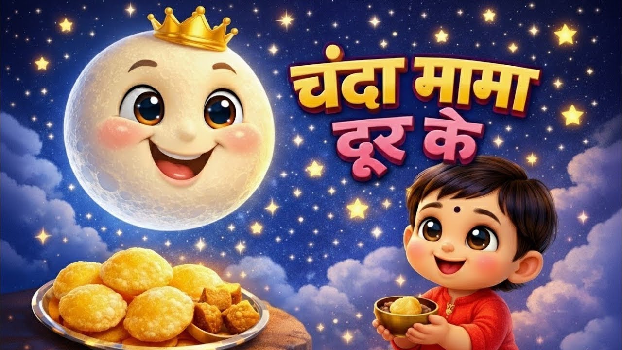 Live chanda Mama durr ke | aaha tamar | Hamster TV – Learning & Rhymes