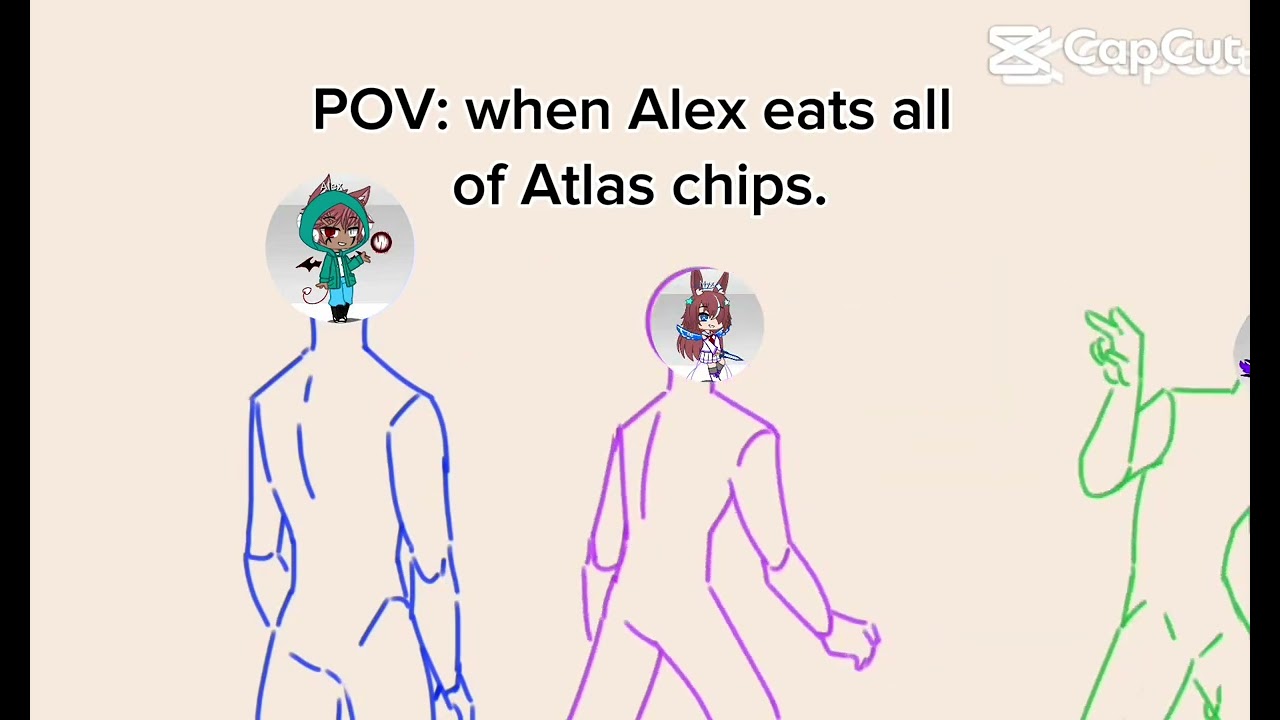 Alex ate all of Atlas chips.
