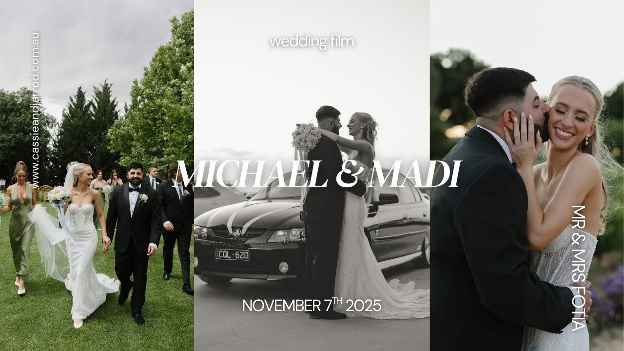 Madi & Michael Wedding Film | Wedding Video | Australian Photographers
