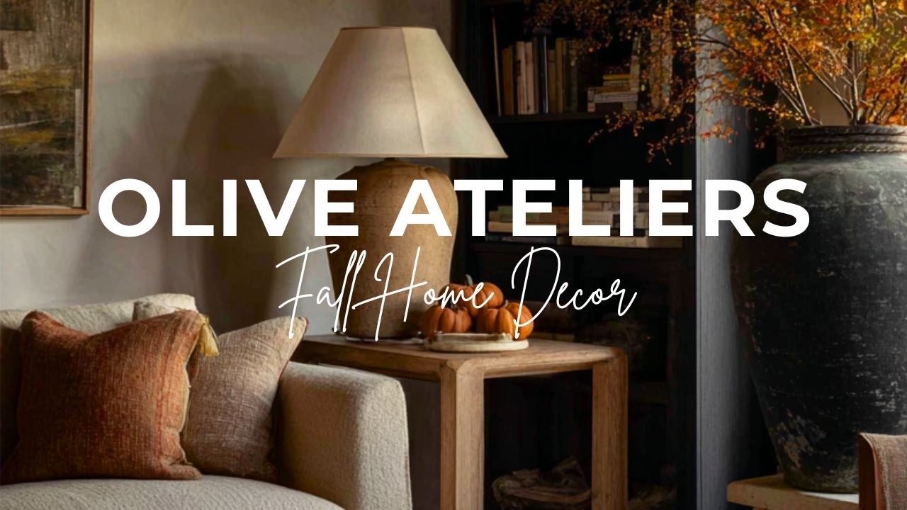 Создание эстетики OLIVE ATELIERS у себя дома осенью | Идеи домашнего декора