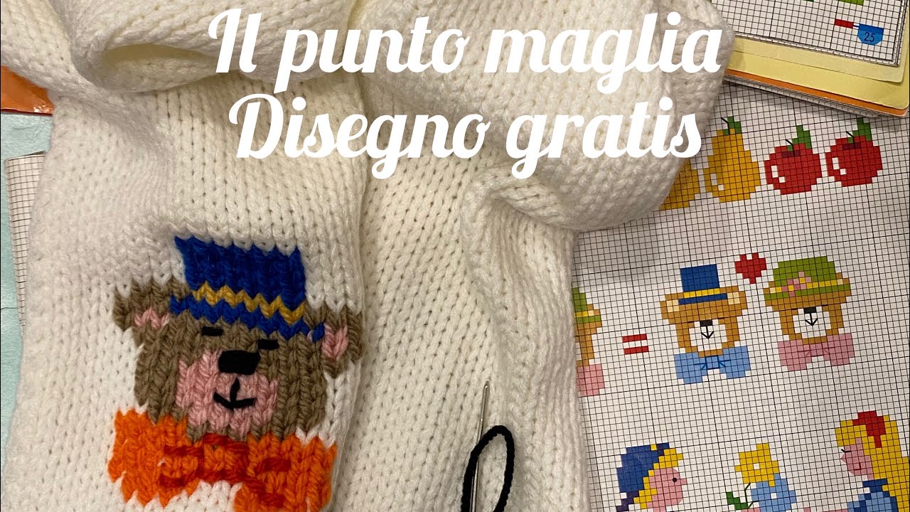 Il punto maglia disegno gratis