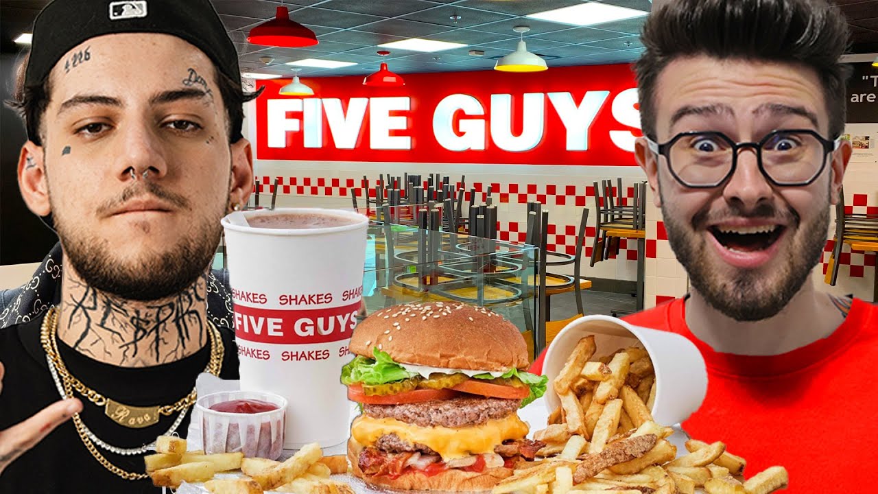 Am Fost La FIVE GUYS cu RAVA in VIENNA !