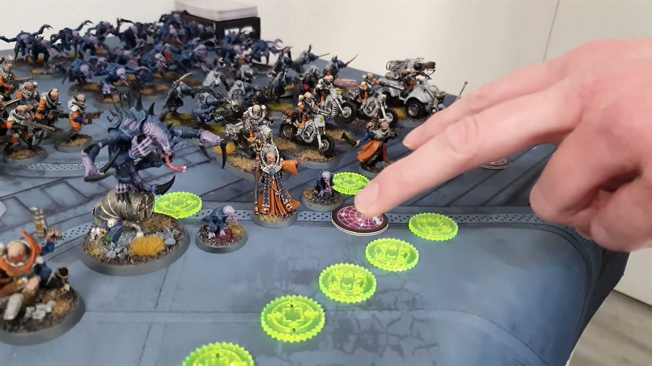 Genestealer Cults vs Space Marines, Warhammer 40k battle report