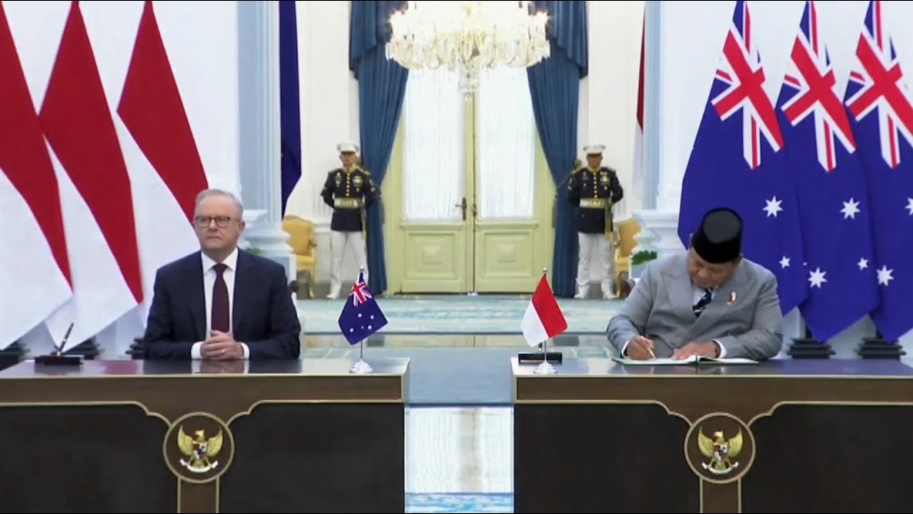 Australia signs major security treaty with Indonesia to confront regional challenges