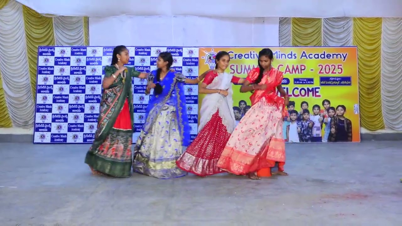 Closing program of summer camp