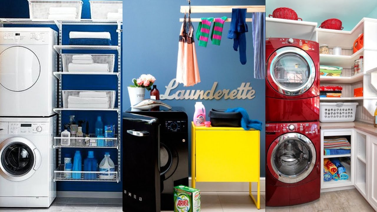 Laundry Room Design Ideas. Utility Room Storage and Placement Tips.