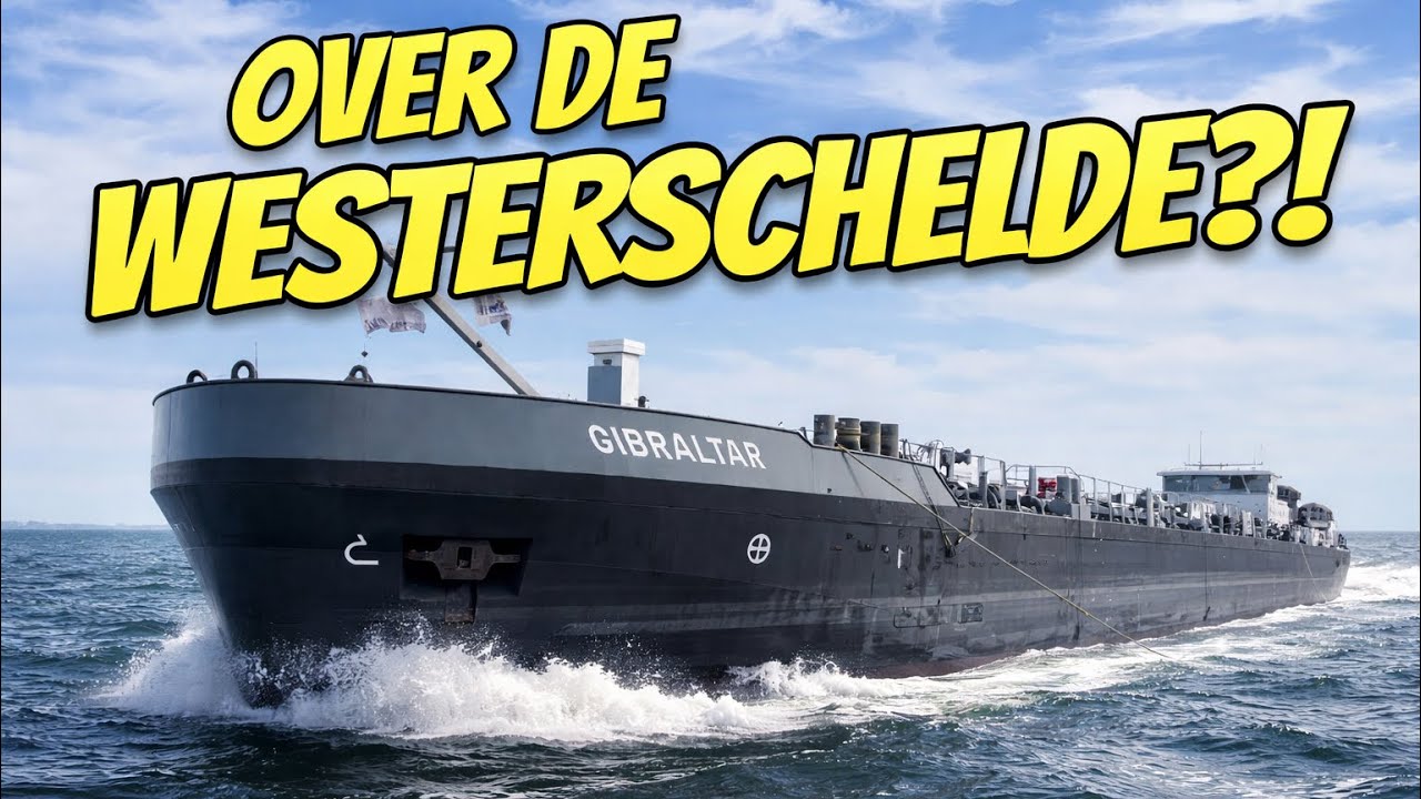 GIBRALTAR VLISSINGEN ANTWERPEN VAREN OVER DE WESTERSCHELDE