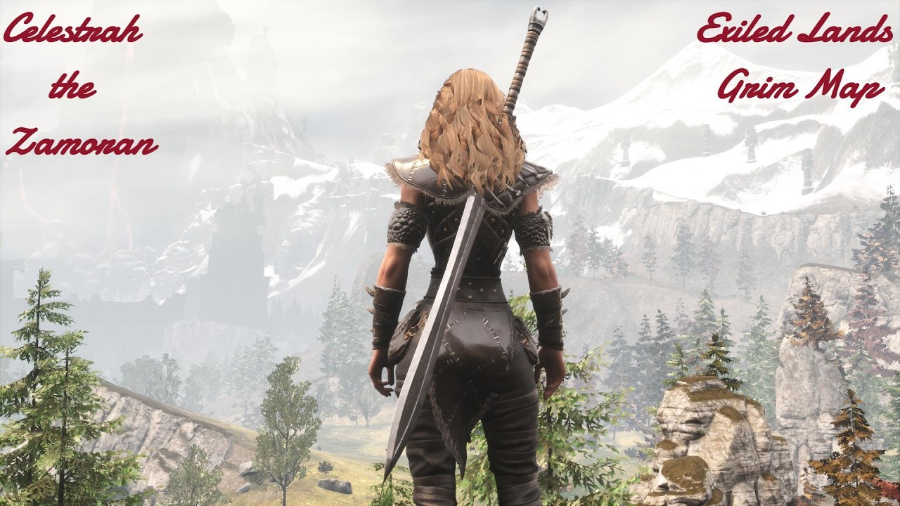 Conan Exiles: Celestrah the Zamoran - Grim Map - Saucy Celestrah Co-hosting. - Ruins of Acheron