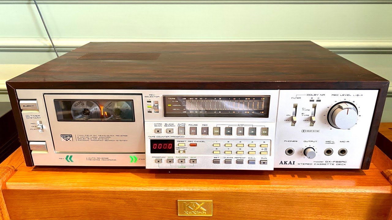 AKAI GX-F66RC ĐA CẦU ĐIỆN, AUTO REVERSE MỚI 99% (0916.95.05.95)