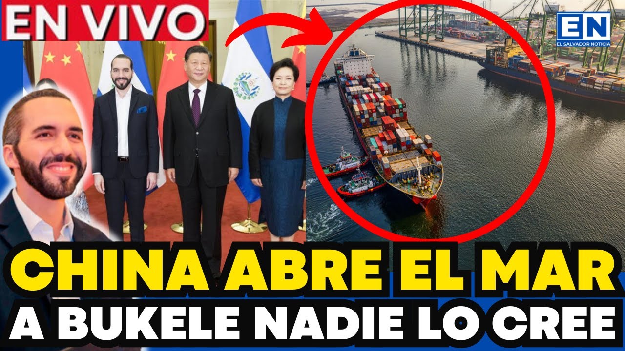 NOTICION CHINA LE ABRE LAS PUERTAS A BUKELE EL SALVADOR CONSEGUIRA UN GRAN TRATO CON CHINA TCL