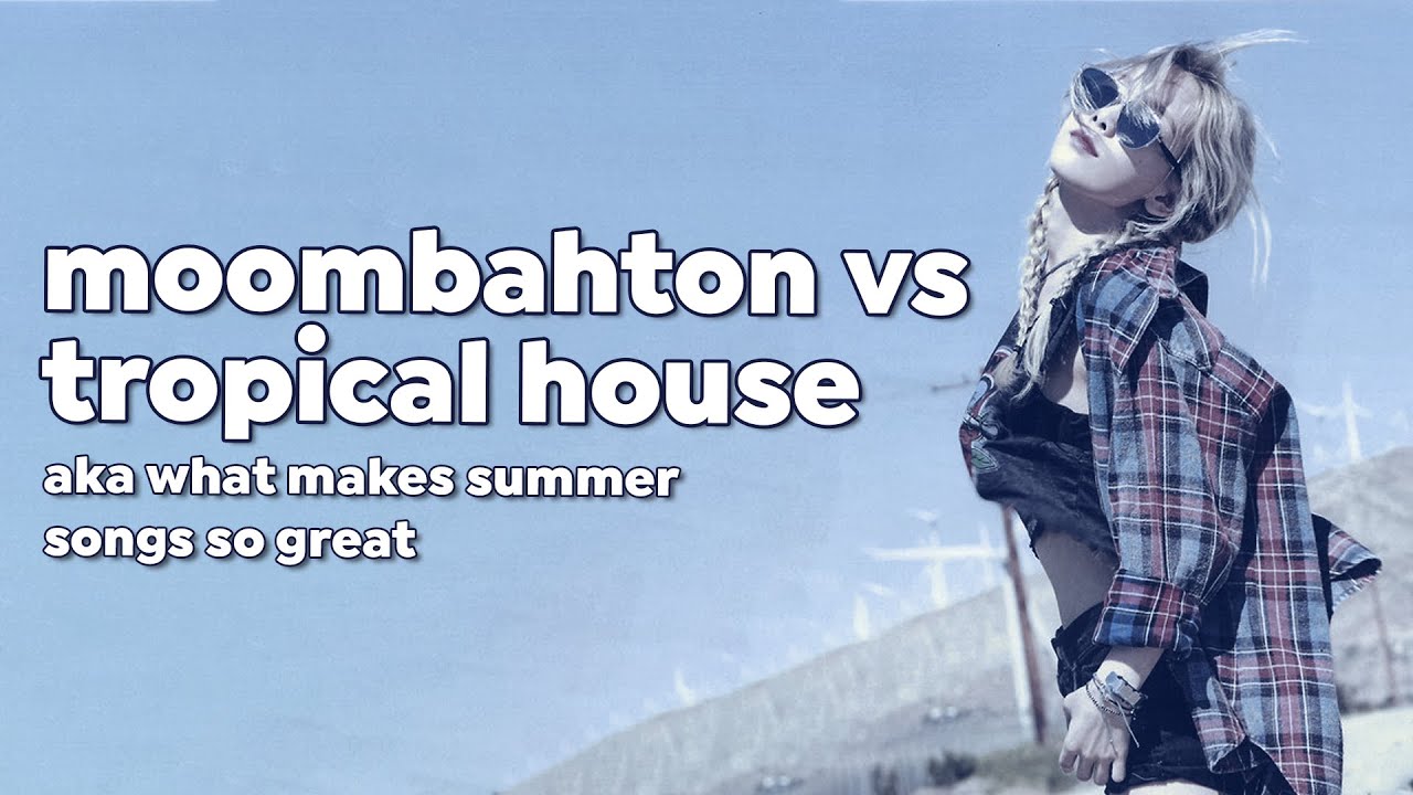 is tropical house and moombahton the same thing?