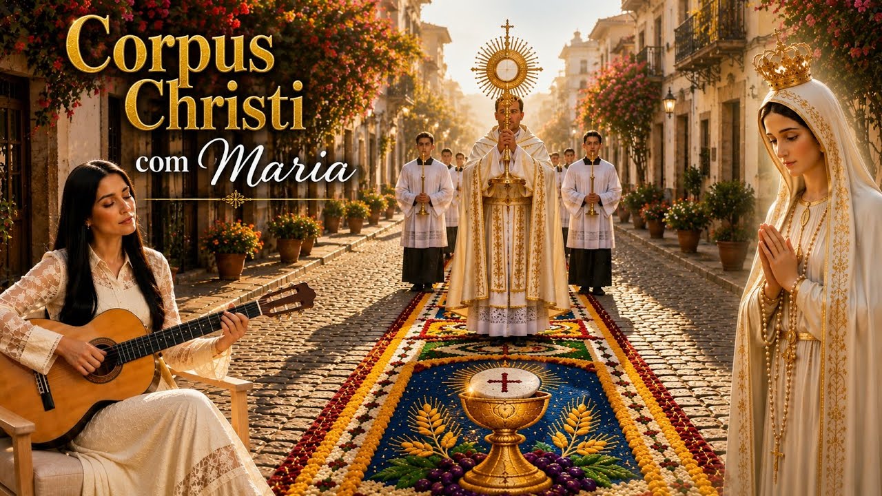 Corpus Christi com Maria | M&atilde;e Maria Prepara o Caminho para Jesus Eucar&iacute;stico 