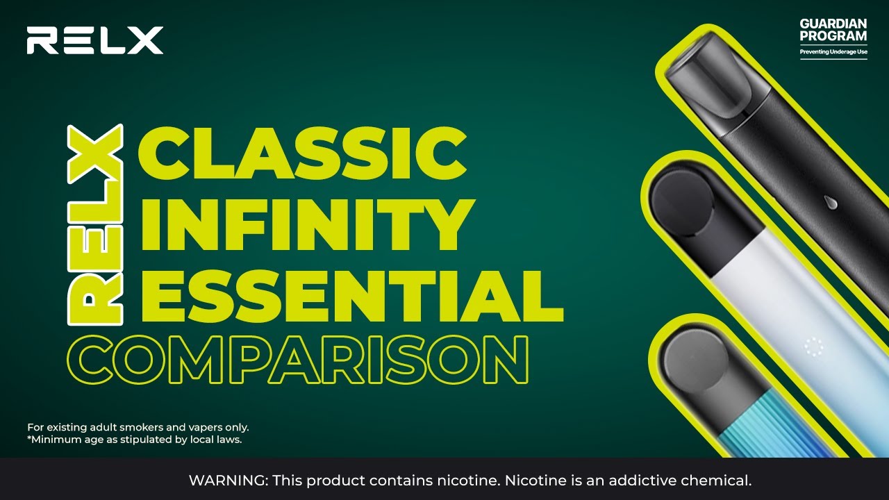 How to Choose Between a RELX Classic, RELX Infinity and RELX Essential | RELX
