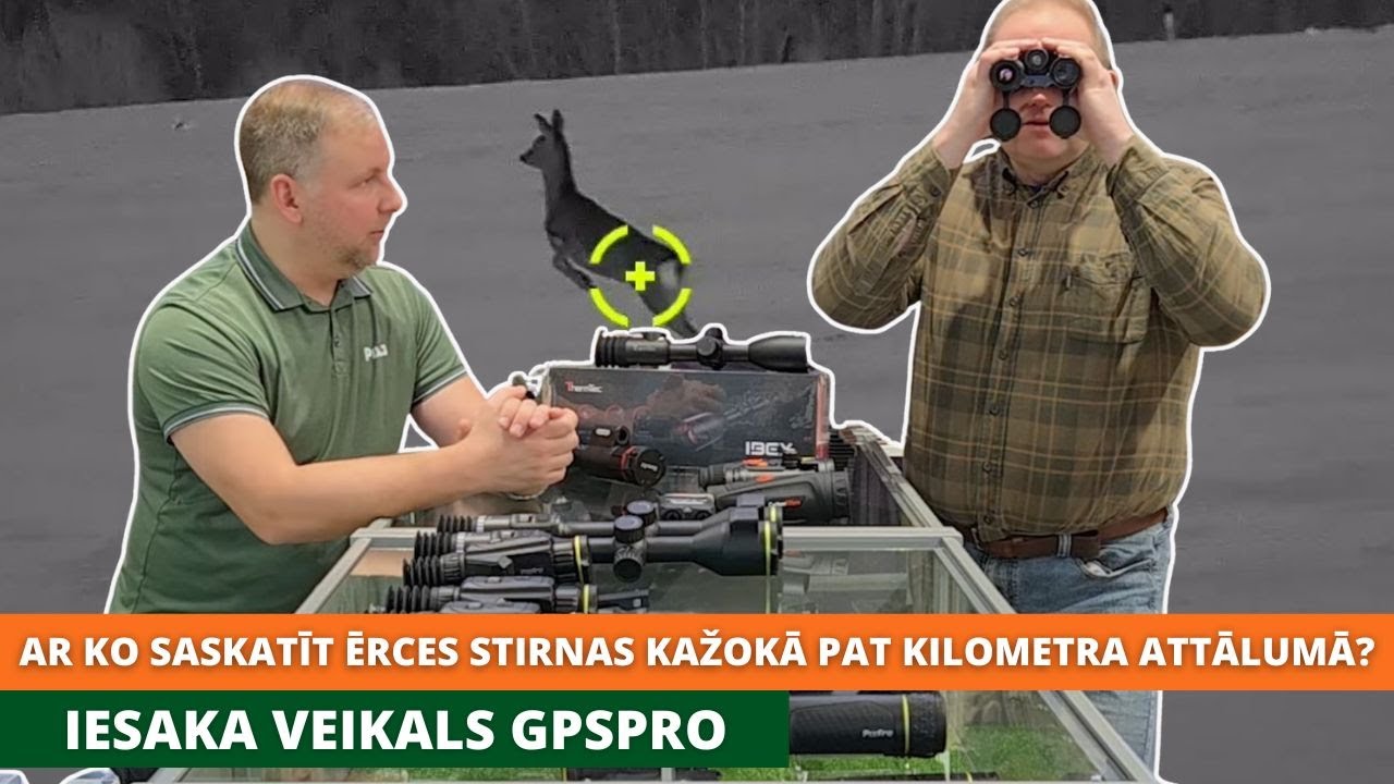 Ar ko saskatīt ērces stirnas kažokā pat kilometra attālumā? Iesaka veikals GPSPRO