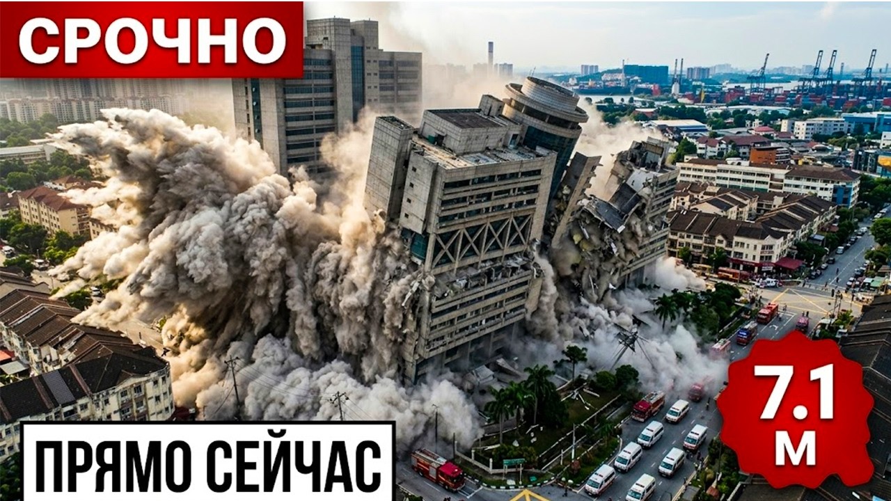 СРОЧНО: Землетрясение 7.1 у Суматры напугало ученых - разлом 2004 года снова просыпается