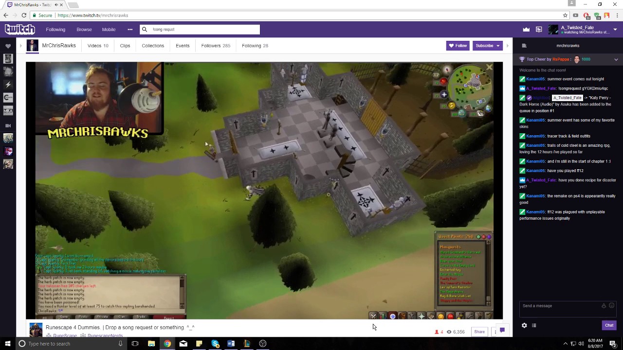 Twitch Song Request Trolling - Warning him before it happens and he still falls for it