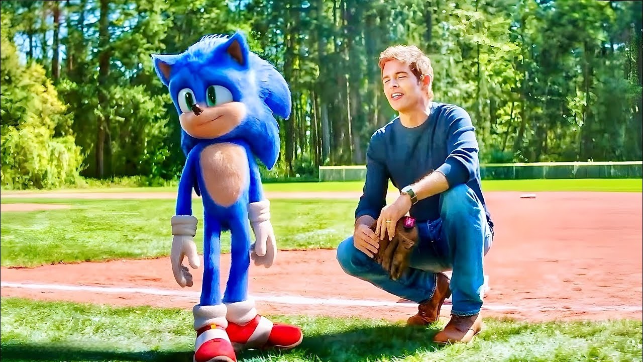 A Blue Creature Becomes Best Friends with a Human