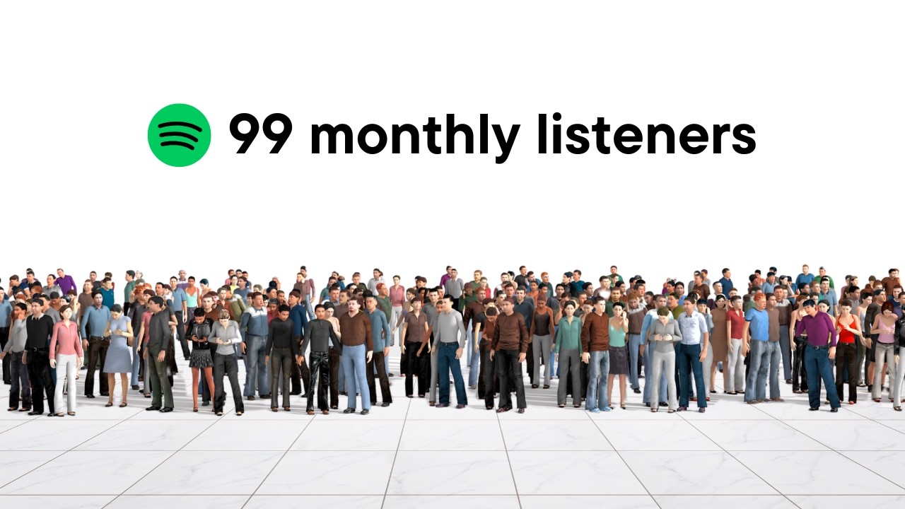 How many monthly Spotify listeners to quit your 9-5?