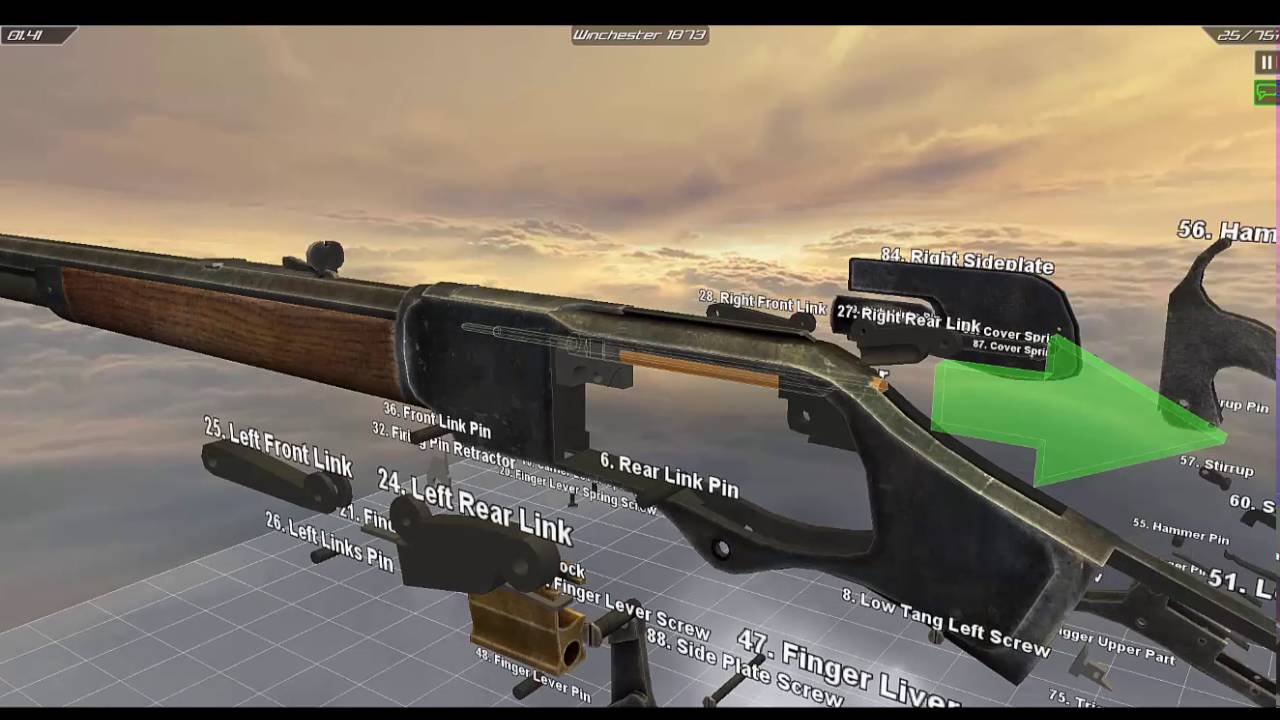 Funktion / Zerlegung Winchester 1873