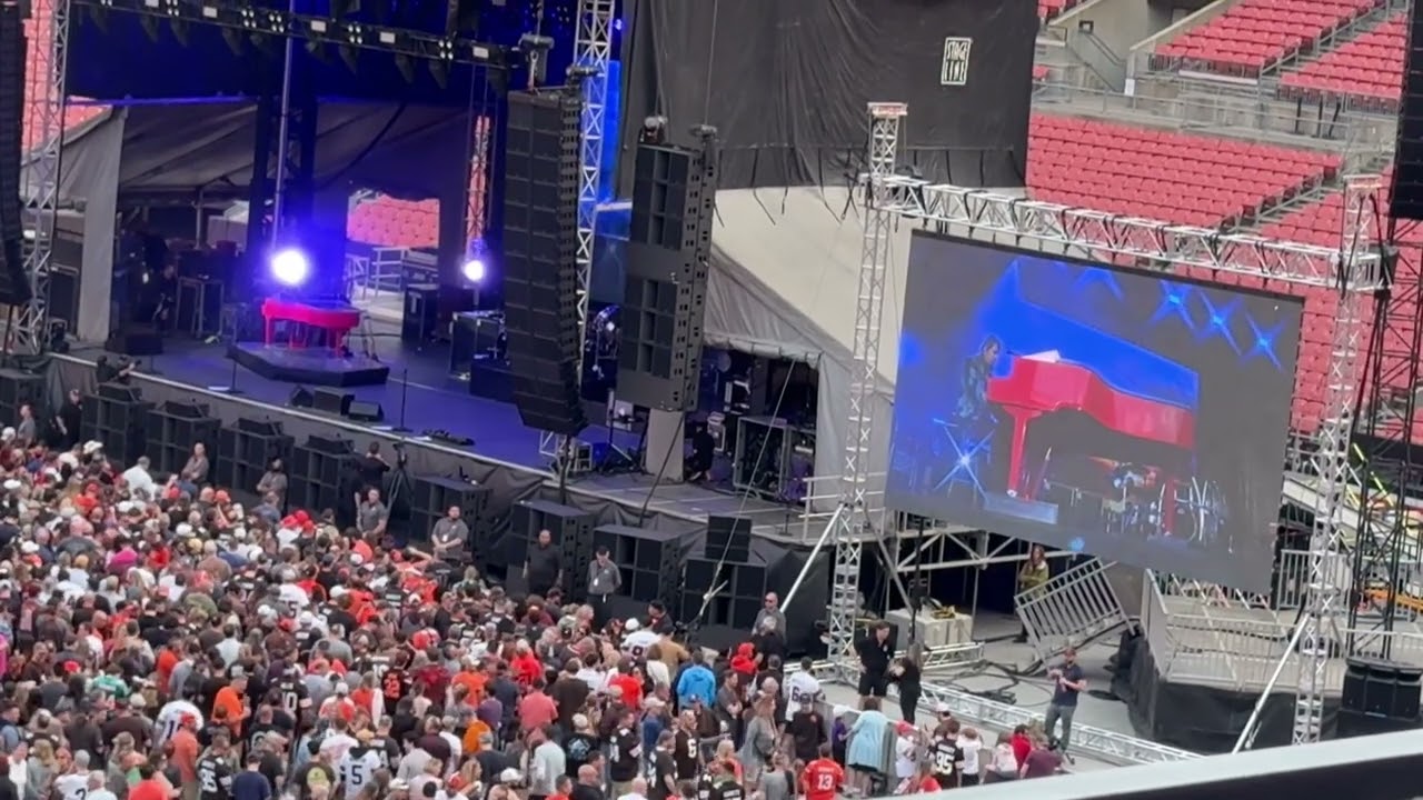 Journey - Jonathan Cain Piano Solo  - Live at the Cleveland NFL Draft 2025