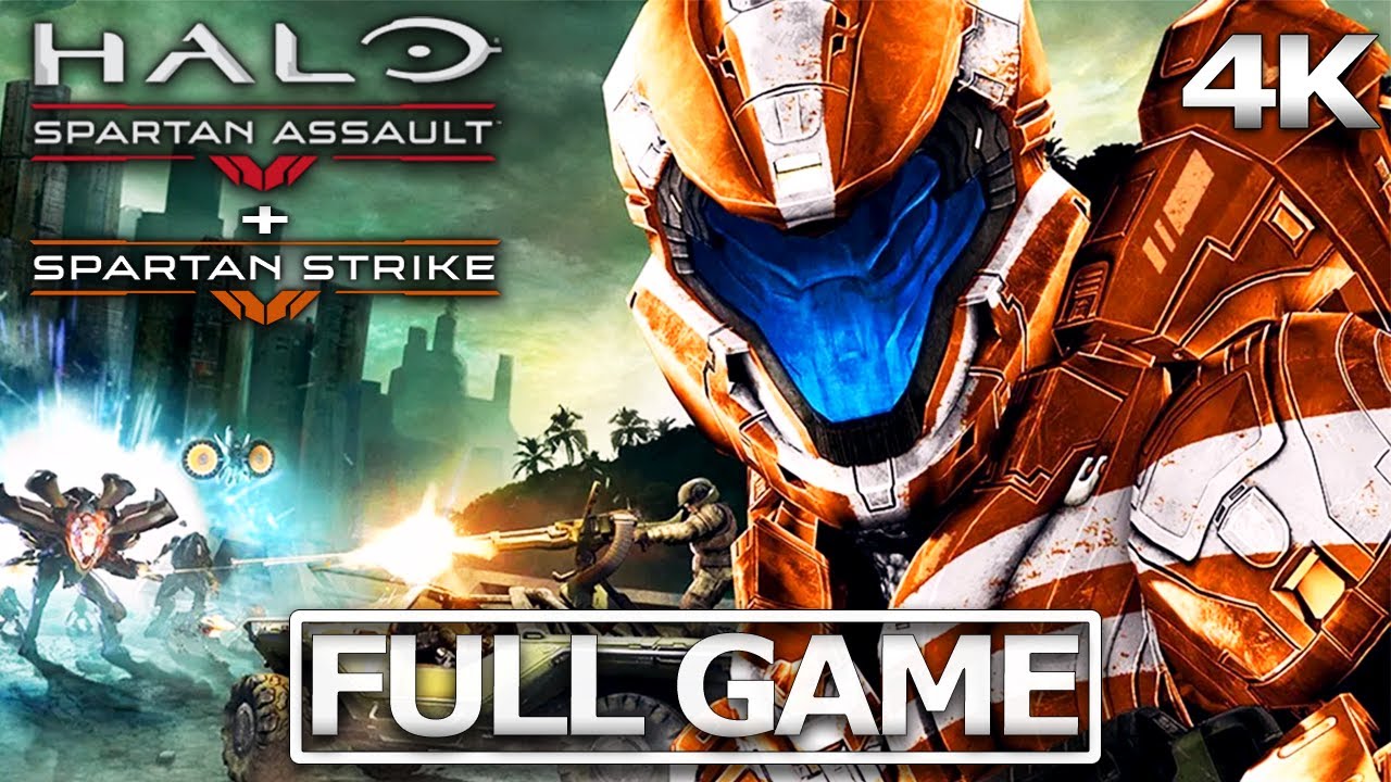 HALO SPARTAN ASSAULT + SPARTAN STRIKE Full Gameplay Walkthrough / No Commentary【FULL GAME】4K UHD