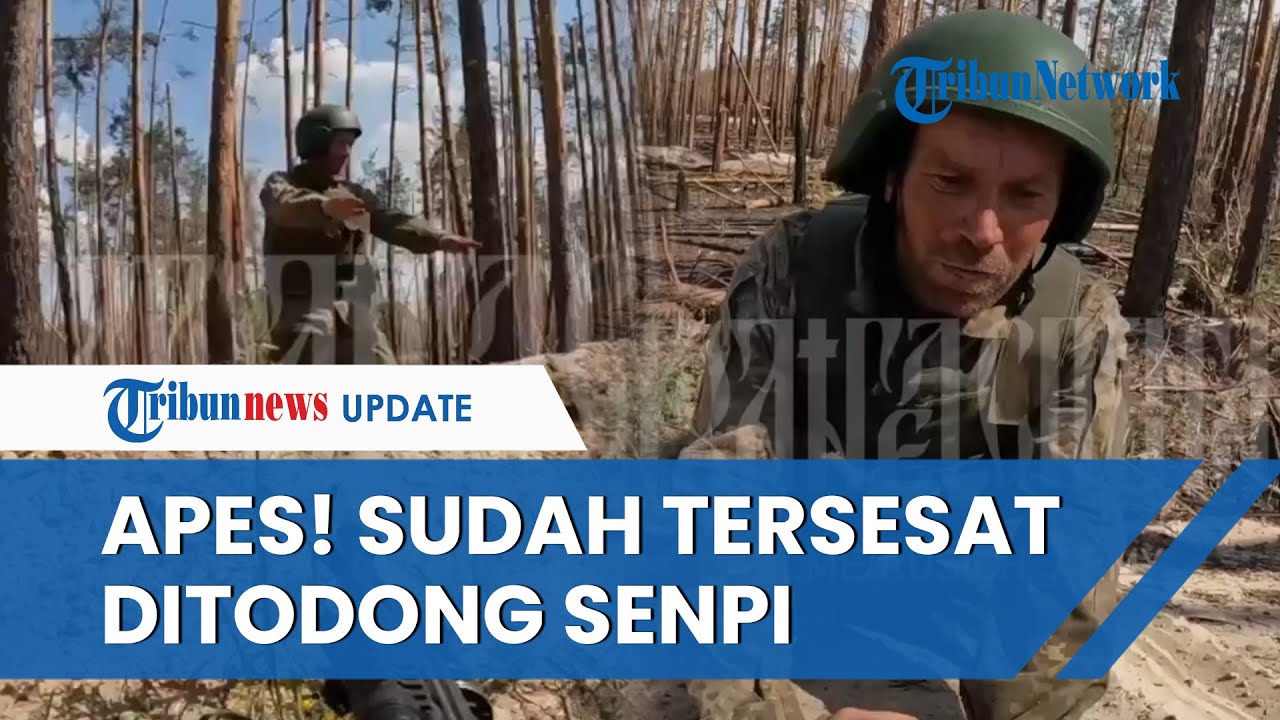 Tentara Tua Bangkot Ukraina MENYERAH saat Tersesat & Papasan dengan 2 Prajurit Rusia, Ditodong Senpi