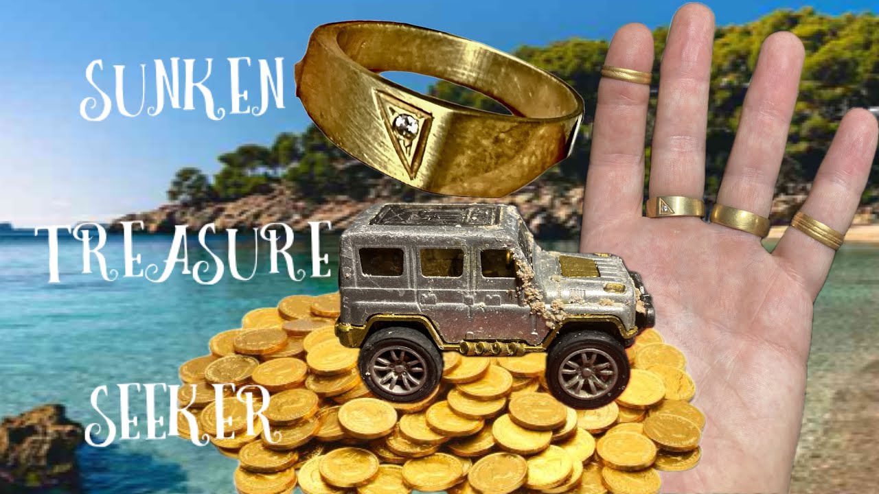 Underwater diving gold metal detecting 4K!!! 3 beaches 4 gold rings 🤩🤩🤩!