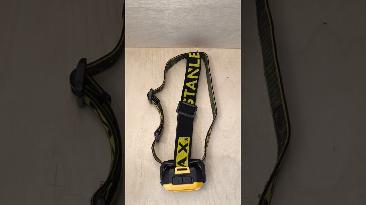 headlamp Stanley FatMax FMHT81509-0 #stanleytools #flashlight #flashlightreviews