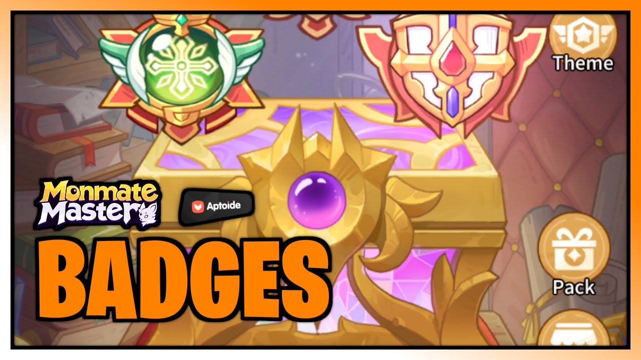 BADGES unlocked in Monmate Master Idle Adventure