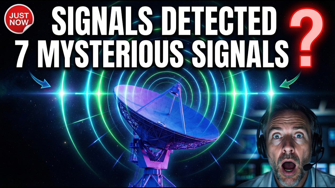 7 Mysterious Signals From Space Scientists Just Discovered