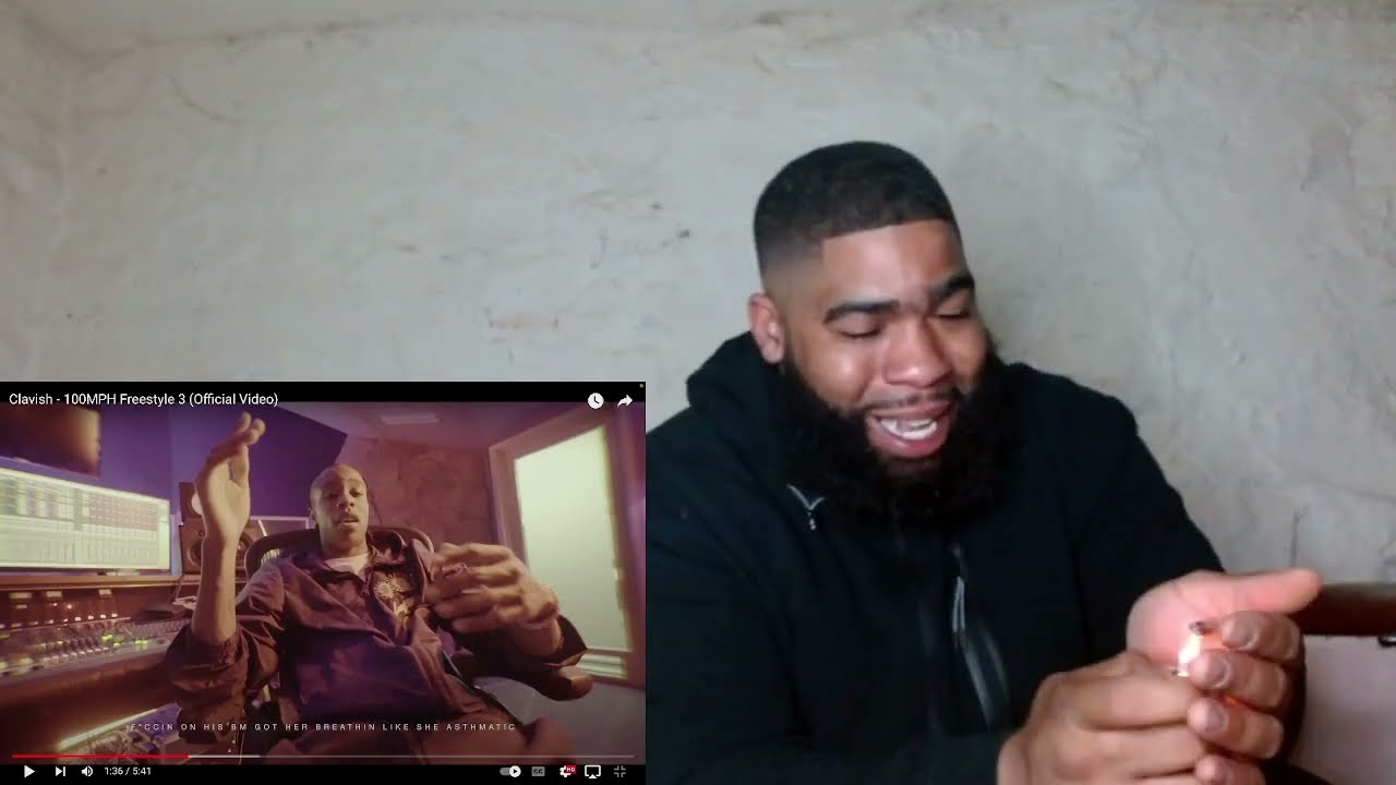 Clavish - 100MPH Freestyle 3 (Official Video)|Reaction