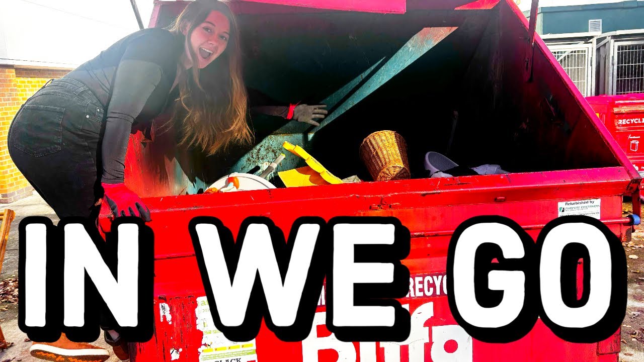 THE RISE OF DUMPSTER DIVING