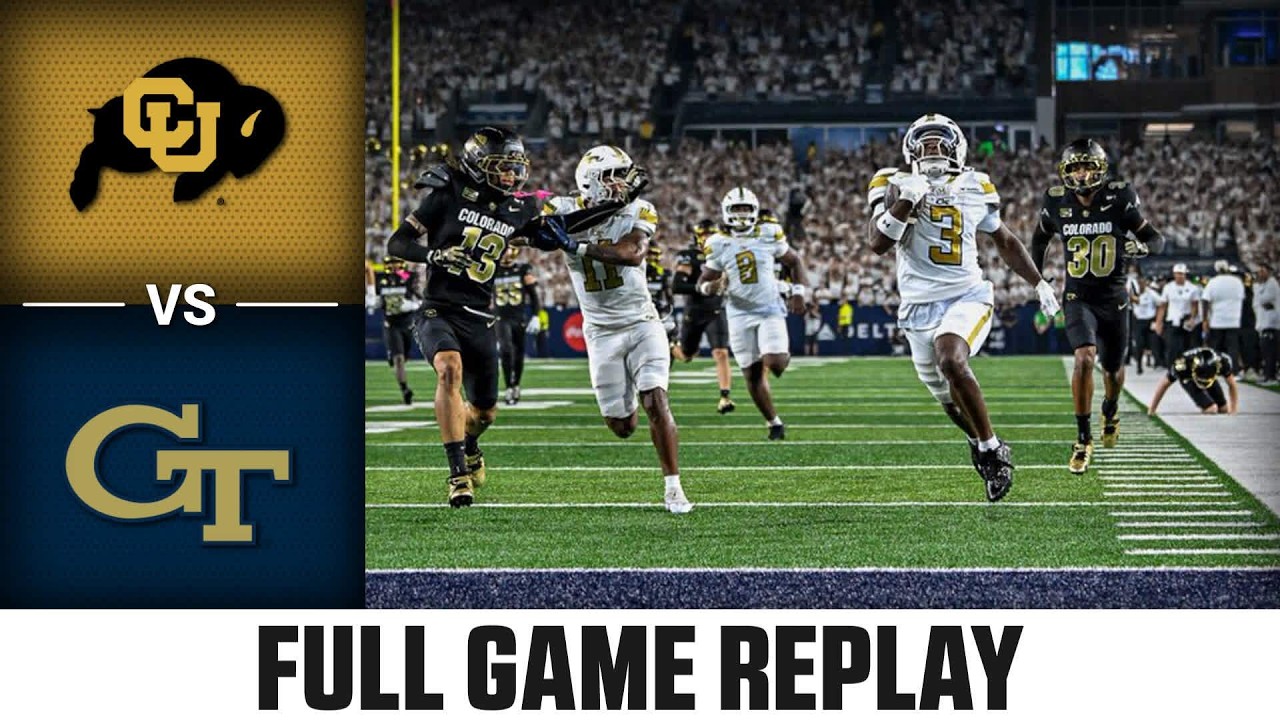 Colorado vs. Georgia Tech Full Game Replay | 2026 ACC Football
