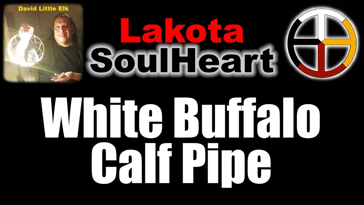 David Little Elk - White Buffalo Calf Pipe Pte Hincala San Canumpa
