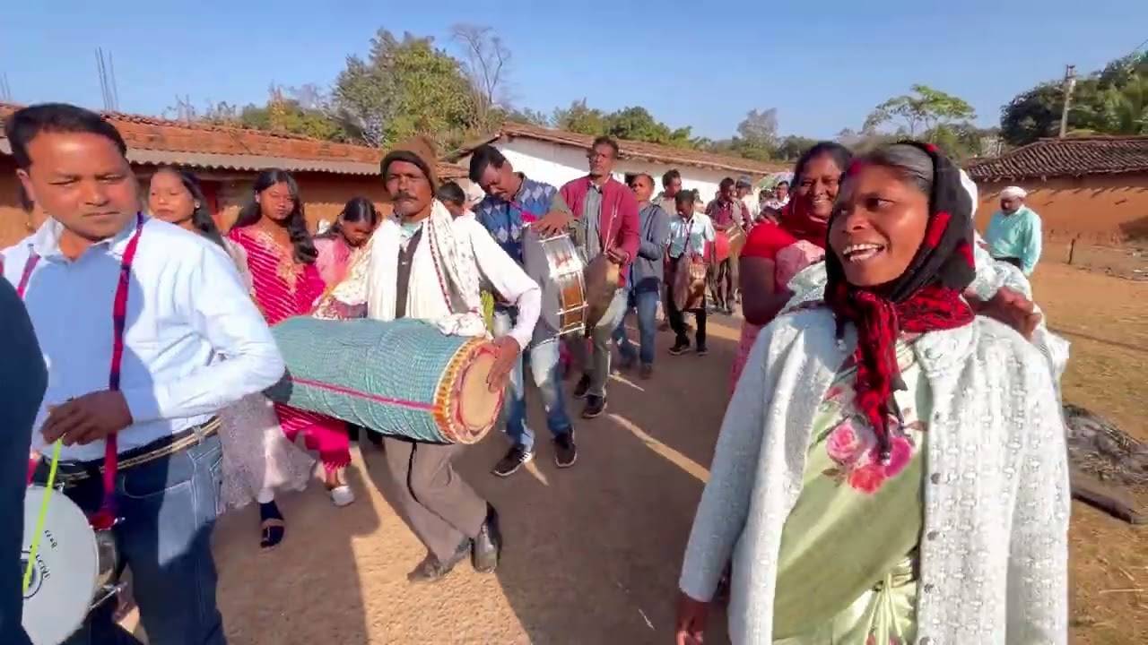 बड़ा मेहमानी कार्यक्रम | Welcome Chain Dance Video | Bagicha Jashpur CG @NitinLakra 