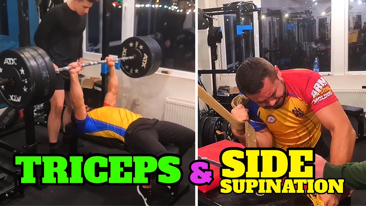 Triceps & Side Supination Workout