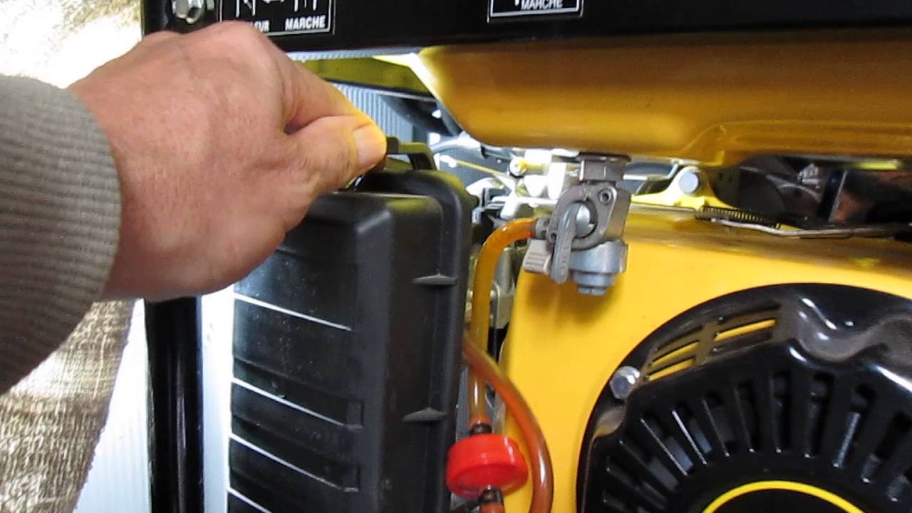 Champion Generator Running Rough
