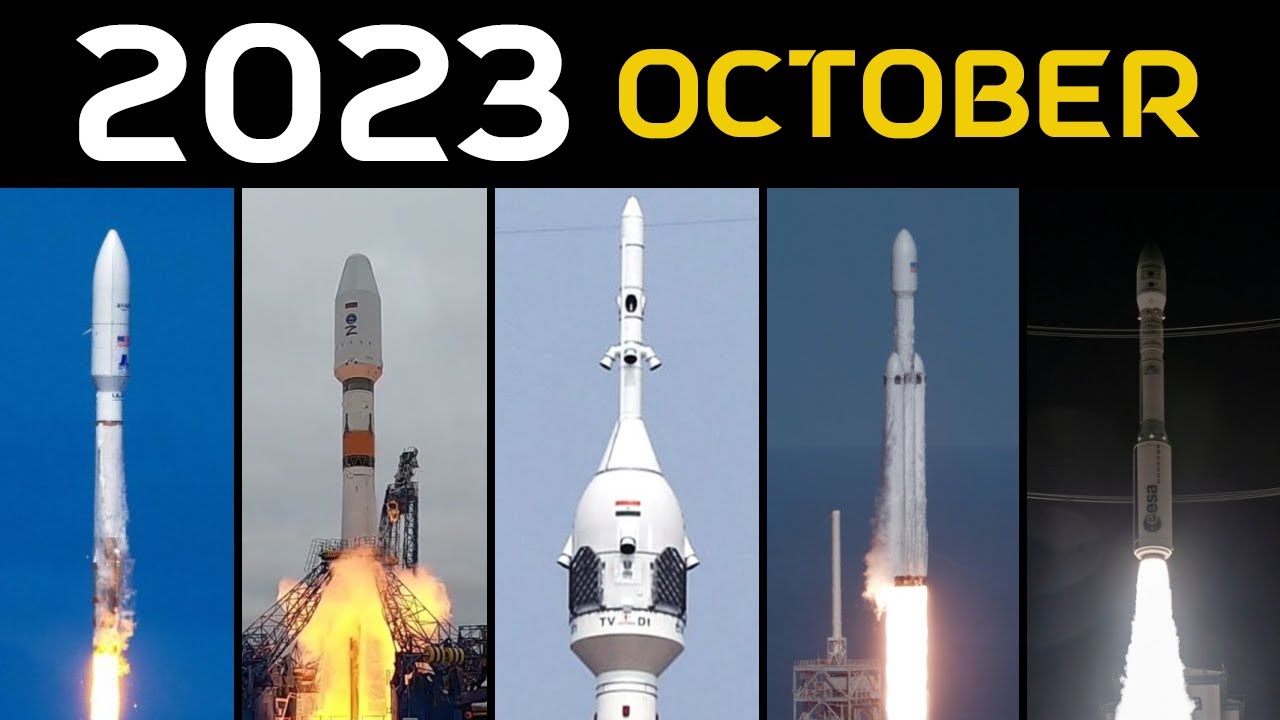 Rocket Launch Compilation 2023 - October