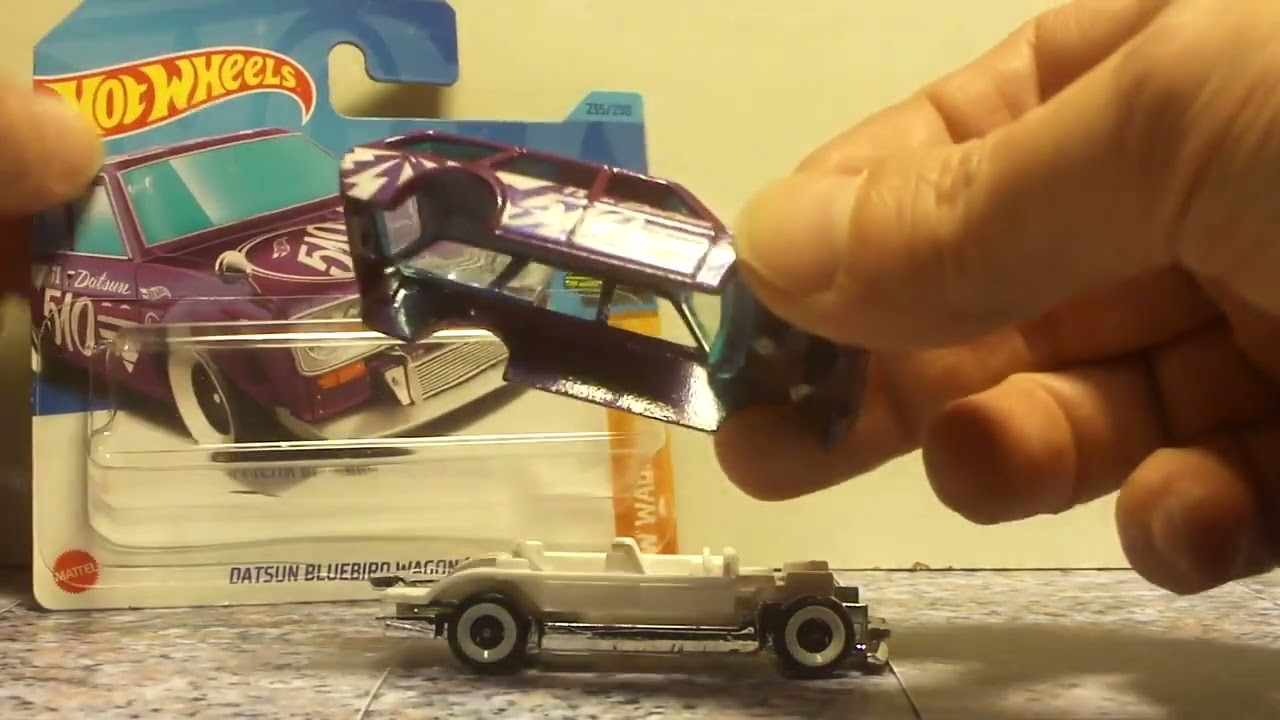 Hot Wheels Datsun Umbau Make your own Real Riders Modellcar Teil1 Anokes Custom