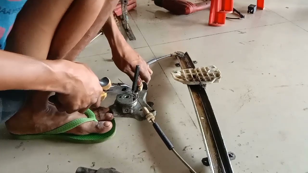 PAANO MAGPALIT NG CABLE NG POWER WINDOW NG LANCER PIZZA TYPE