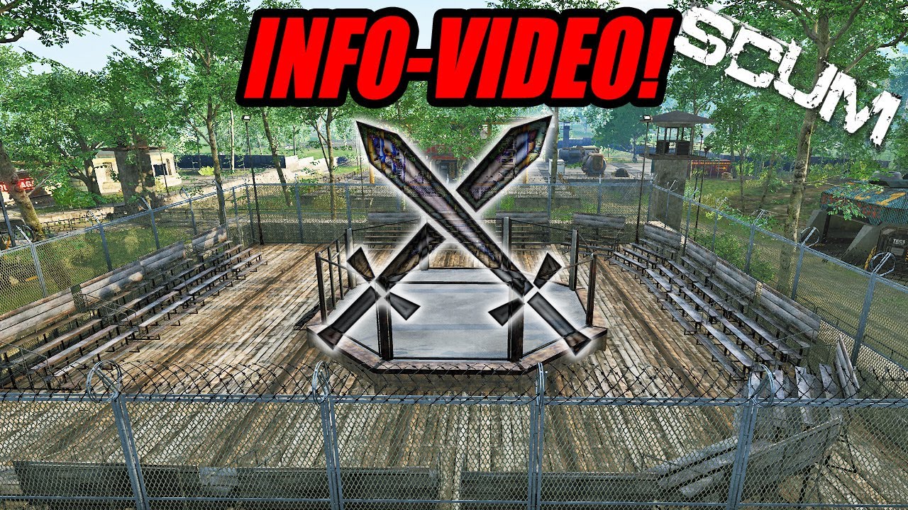 SCUM - Info-Video | FairPlay | Server-Einstellungen | Jammern | Event!  [Gameplay Deutsch/German]