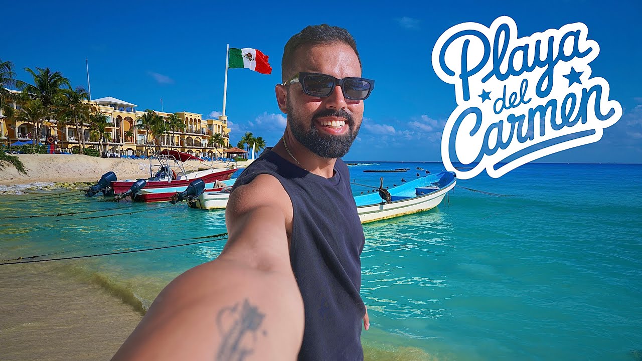¿Es SEGURO venir a PLAYA DEL CARMEN? 🇲🇽 ¿Qué hacer por este lado de México? 🤔 ¿Vale la pena?