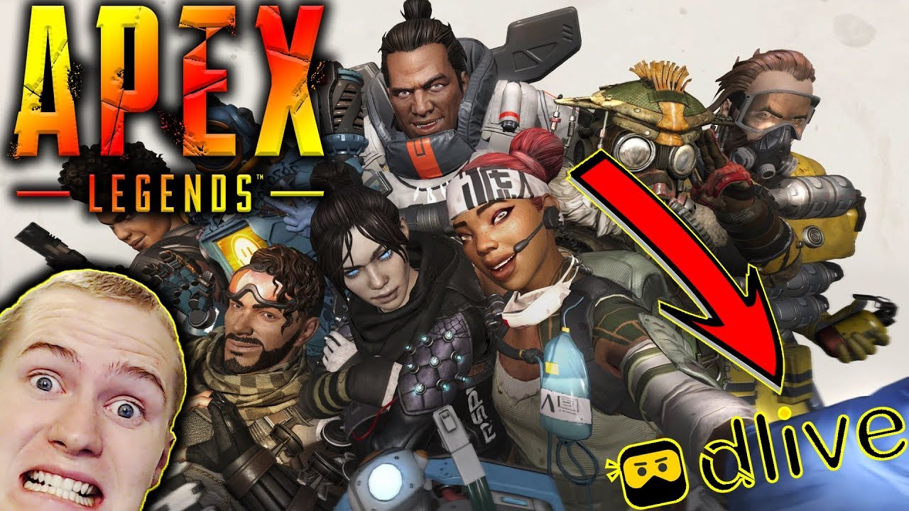 The BEST Worst Apex Legends Player! | Live On DLive too! #Ruptic #AllAboutRuptic