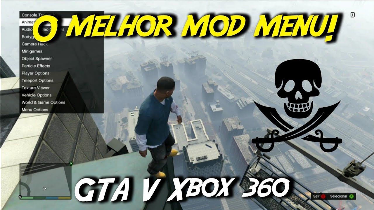 O MELHOR mod MENU para GTA V do Xbox 360 que já usei até HOJE!