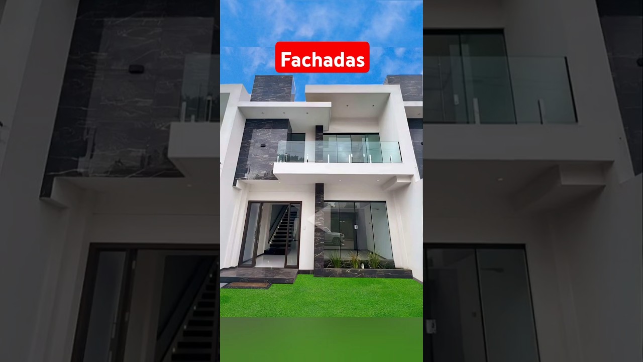 Fachadas Modernas de Casas #fachadas #casas #hogar