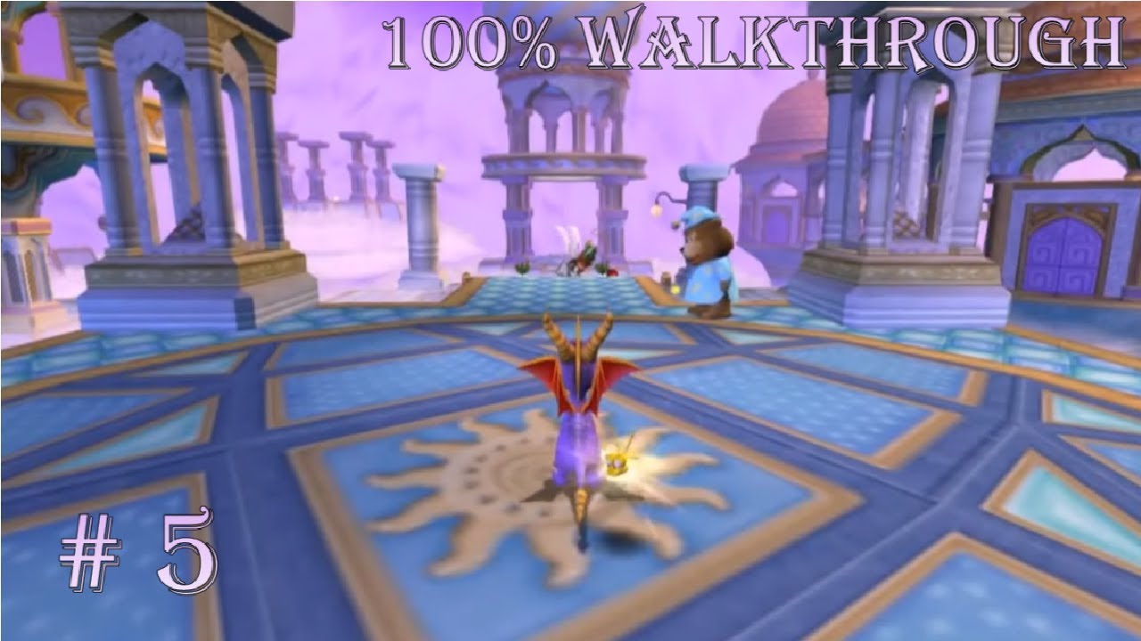 Spyro: Enter The Dragonfly ☆ 5 ☆ Cloud 9 (100%, No Commentary)
