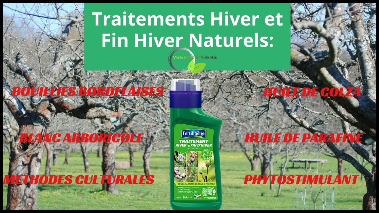 Traitement hiver et fin Hiver #traitements #traitementhiver #luttepreventive #vegetosphere