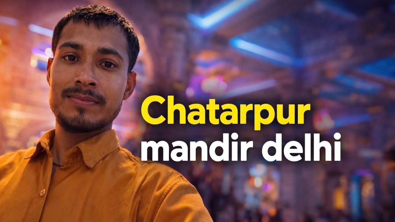 Delhi Chhatarpur Mandir Darshan 🙏 | Full Vlog | Travel Vlog